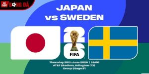 Soi kèo Nhật Bản vs Thụy Điển, 6h ngày 26/6 – World Cup 2026